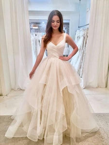 white wedding dresses 2020 sweetheart neckline pleats ruffle ball gown bridal dresses