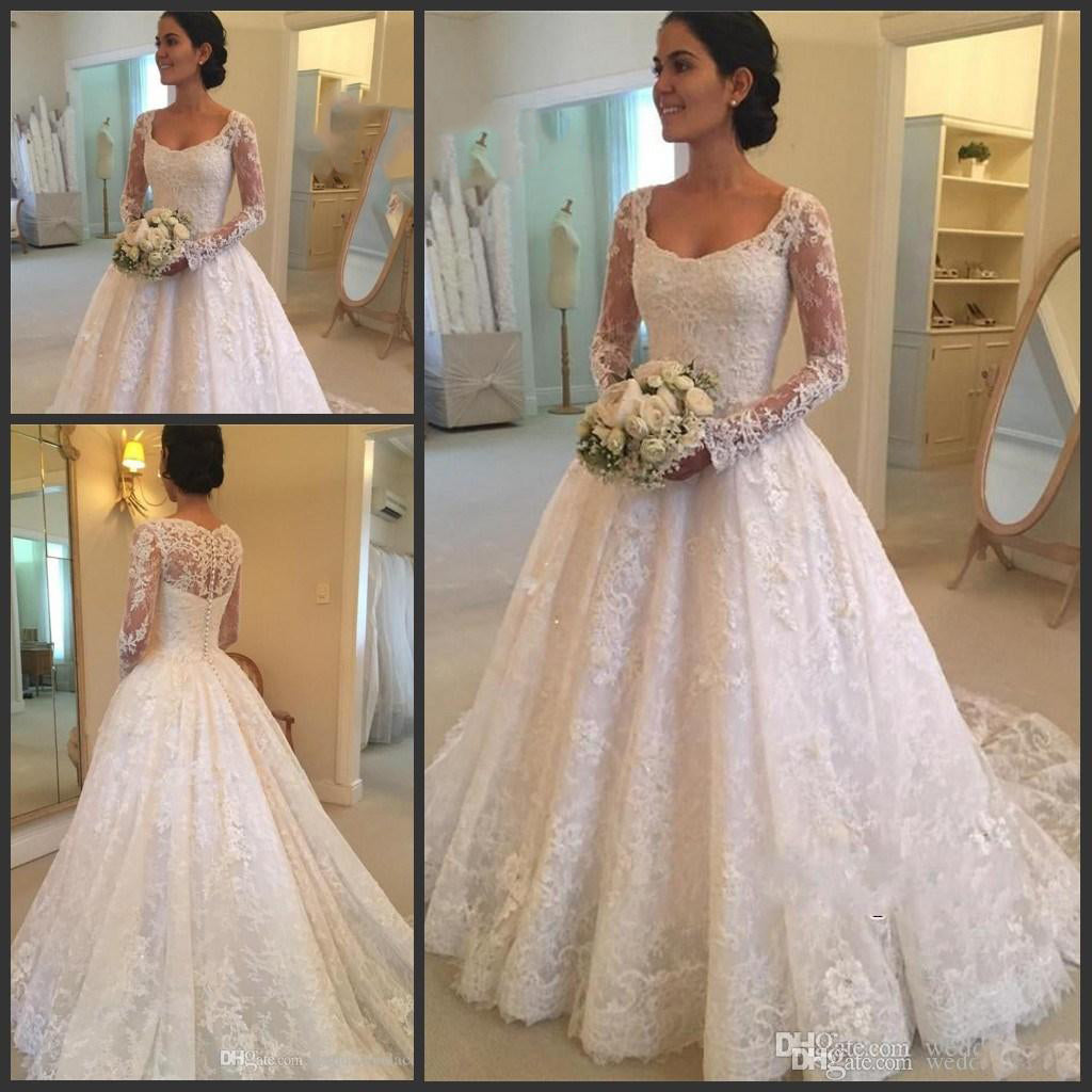 Long Sleeves Plus Size Mermaid Wedding Dresses With Overskirt Pearls Beaded Illusion African 2020 Bridal Gowns Customized Vestidos